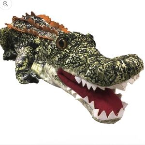 Large Crocodile 40" Hand Puppet Plush Stuffed‎ Animal TEXAS-TOY-DIST Realistic